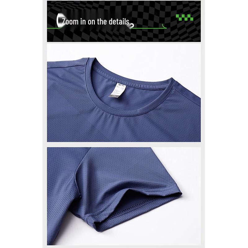 VANCAMEL Men's Ice Silk Quick-Dry T-Shirt