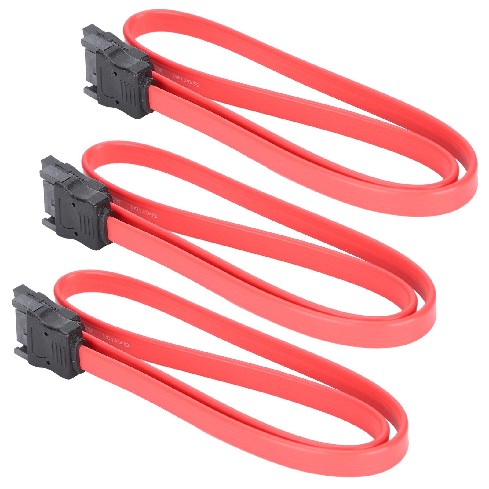 

10 шт. Кабель Sata 7Pin папа-мама Удлинительный кабель для передачи данных SSD для внешнего жесткого диска 0.5m / 1.6ft