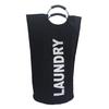 Foldable Large Oxford Cloth Laundry Basket - Washable, Portable, with Aluminum Handles