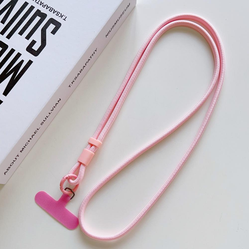Candy Color Crossbody Colorful Long Strap for Mobile Phone Adjustable Lanyard Necklace Hanging Rope Anti-Lost Accessories
