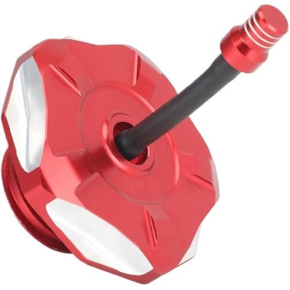 

Gas Fuel Tank Cap Cover Motorcycles Accessories for Hon&da CRF110 CRF 110 19-Present CRF125 CRF 125 19-Present Aluminum красный