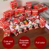 24Pcs Christmas Themed Party Key Ring Gift Pack Surprise Box Suitable As Christmas Gift Party Gift Best For Christmas