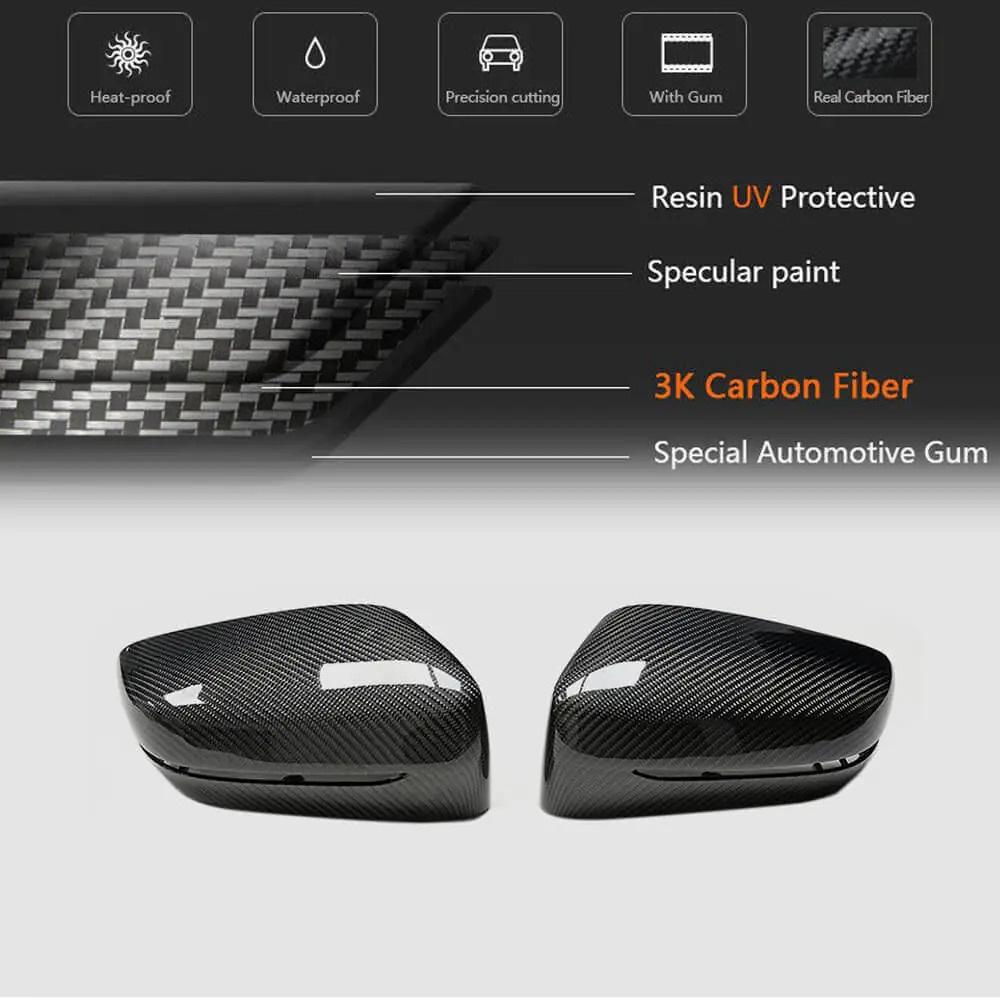 M-Look Carbon V1 Mirror Caps for BMW 7 Series G11/G12
