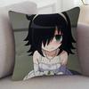 Anime Watamote Game For Cartoon Print Peripheral Pillow Case Cushion Cover Home Decor Birthday Gift Pillowcover