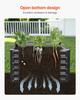 Metal Raised Garden Bed, 1.8 X 0.9 X 0.4 M Outdoor Galvanized Planter Garden Box, Open Bottom Design, Large Planter Raised Bed for Growing Vegetables,