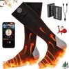 Heated Socks for Women Men, 6000mAh Rechargeable Battery Foot Warmer APP Controlled Electric Heated Socks for Camping