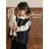 Youyou Girls' Forest Floral Sleeveless Quilted Vest