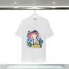 Thickened Cotton Graphic Tee Summer New Print Design Soft Comfortable Short Sleeve Casual Tops For Unisex