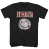 Smiley Face graphics cotton unisex shirt Summer O-neck Men Y2k Short Sleeve rock fashion fans Loose shirt