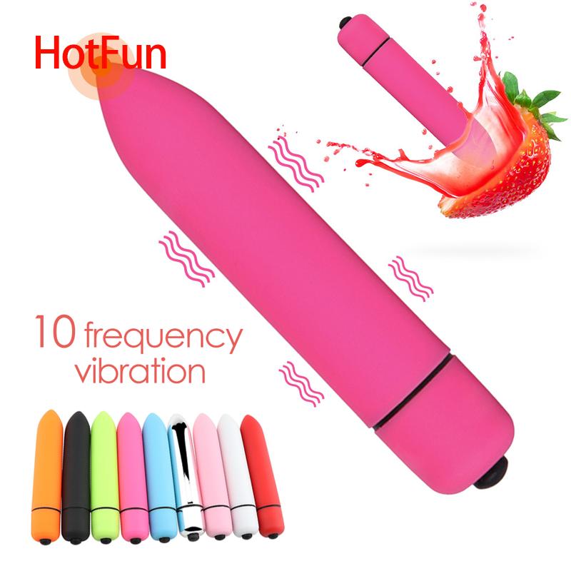 9 Colors 10 Speed Mini Bullet Dildo Vibrator Clitoris Stimulator Sex Products AV Stick Anal Sex Toys for Women Masturbator