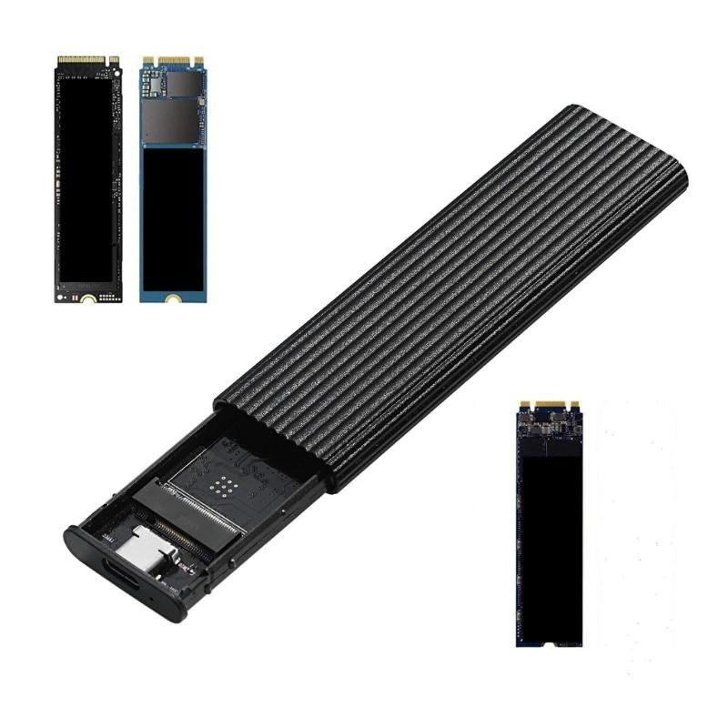 M.2 Mobile Hard Easy Drive Cable Nvme Protocol With USB Type C For 2230 2242 2260 2280 External M.2 Hard Drive Adapter