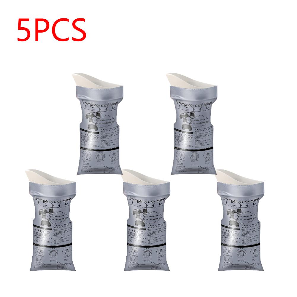 1-10pcs Outdoor Emergency Urine Bags 600ml Disposable Travel Mobile Toilet Portable Urinal Bag for Female Baby Male Vomiting Bag
