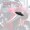 Fairing Winglets Aerodynamic Wing For Honda CBR650R Motorcycle Wing Protection Cover Kit Fixed Winglet CBR 650R 2019-2021 Red + Carbon Fiber Loo