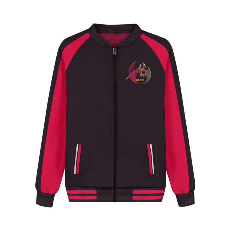 Neuer bedruckter Kapuzenpullover mit Reißverschluss-Cardigan für Herren und Damen, Herbst- und Winterjacke, kurzärmeliges T-Shirt