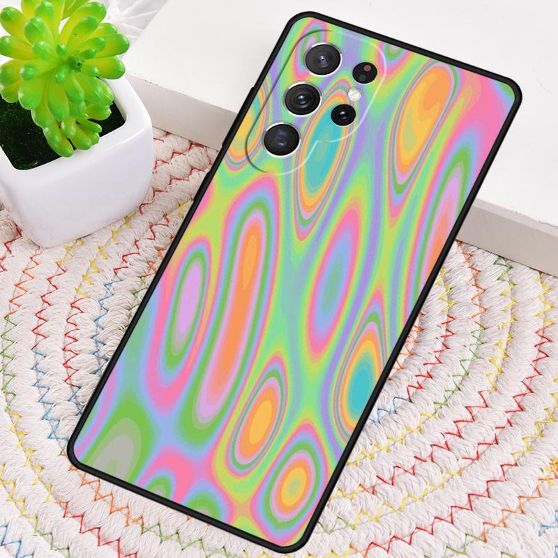 Trippy Pastel Color TPU Phone Case For Samsung Galaxy note 10 pro S26 S25 S24 S23 S22 Ultra Plus S21 FE S20 Shockproof Cover