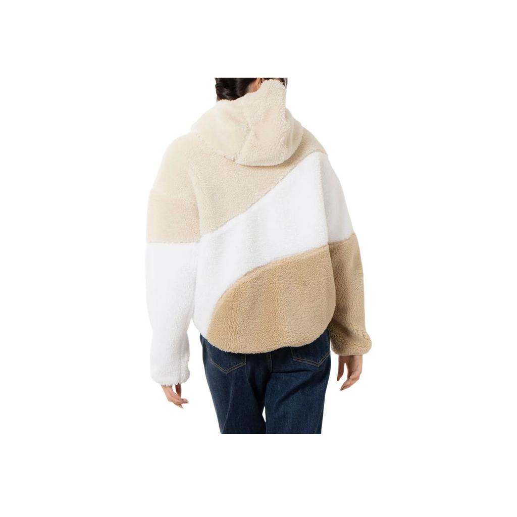Puma Comfortable Warm Soft Hooded Fleece Jacket Women Jackets Snow-White 678349-87