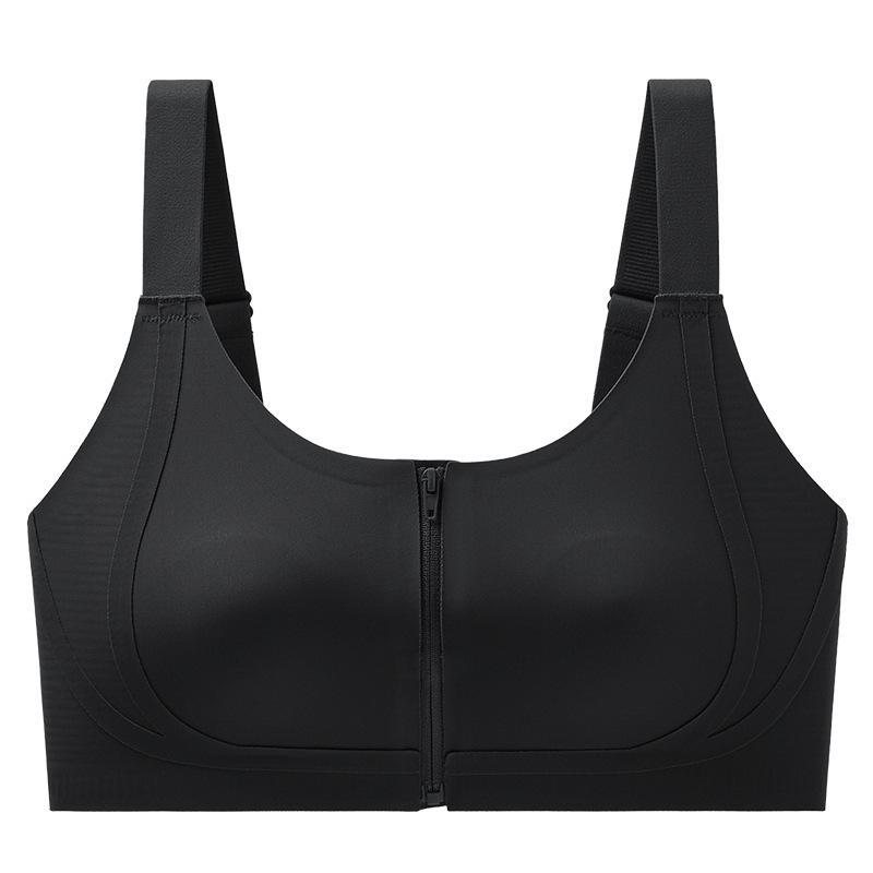 Zhang Meng Style Front-Zip Lift & Shape Bra - Anti-Sagging, Slimming Design