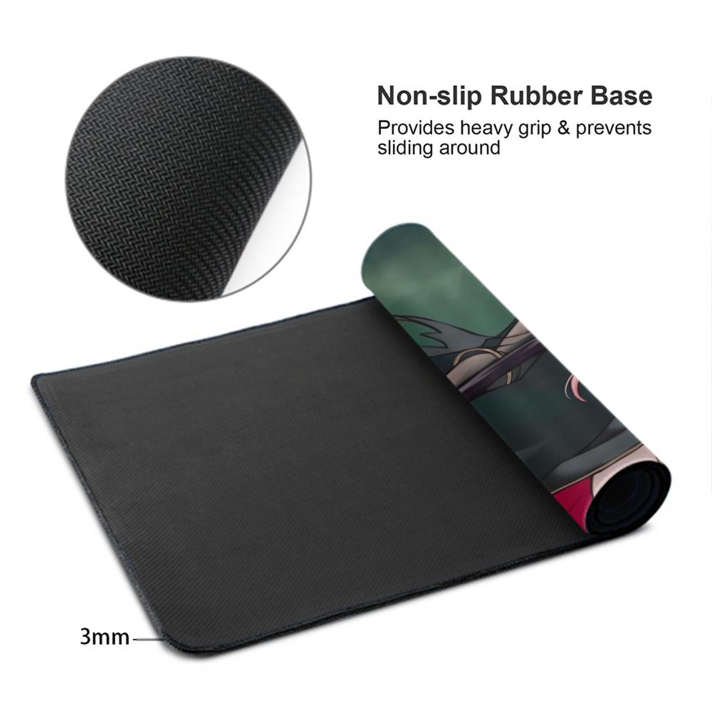 calliope mori Mouse Pad 500X1000 mm Large Gaming Mousepad Gamer XL Rubber Otaku Keyboard Pad Laptop Desk Mat