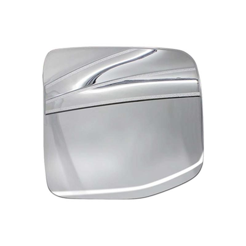 Cars Accessories Gas Tank Cover For Isuzu D-max 2012- Matte Black Carbon Fiber Chrome Silver Car Decoration Styling