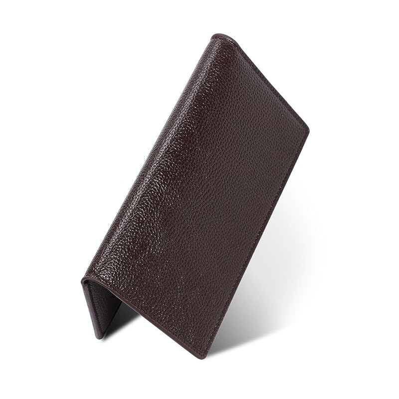 

[SAKIBI] wallet wallet men s long wallet thin compact card case bifold No coin purse (dark brown)