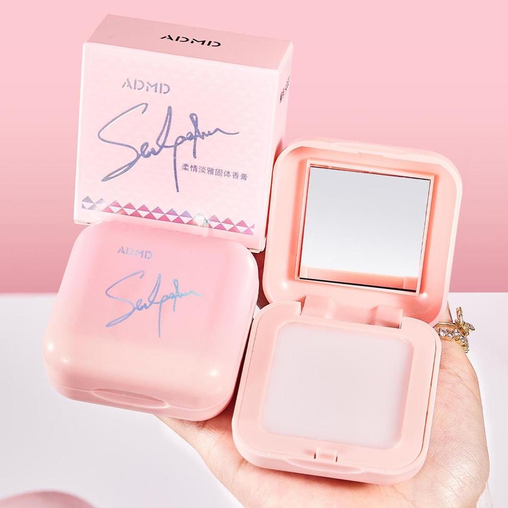 ADMD Portable Solid Perfume: Elegant, Long-Lasting, Natural Fresh Scent.