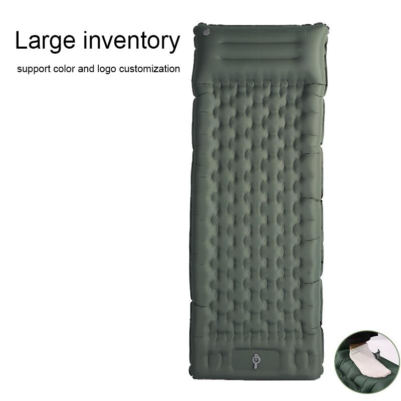 Lightweight Camping Sleeping Pads,Outdoor Hiking Adventure Built-in Pump Air Mattress