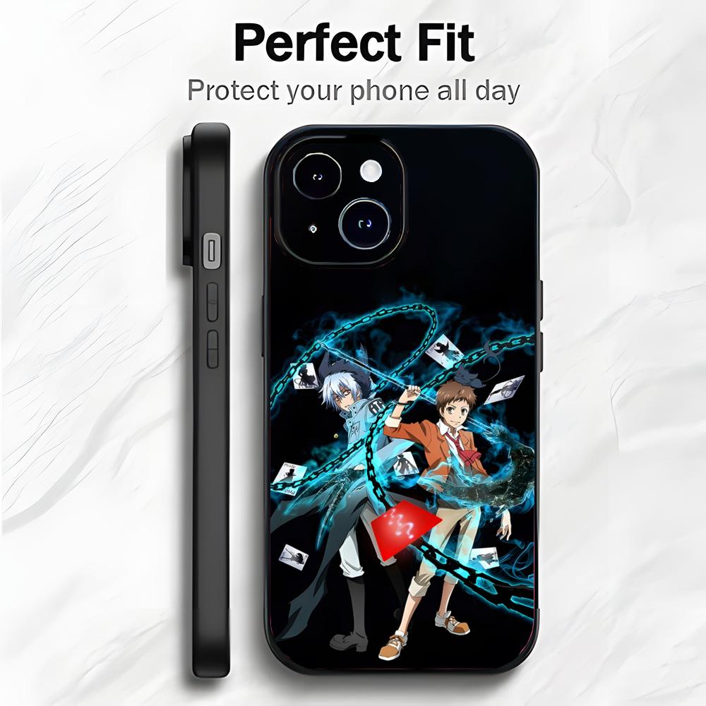 Dark Supernatural Anime S-Servamp Phone Case Phone Case Soft Packaging Lightweight For iPhone17 16 15 14 13ProMax