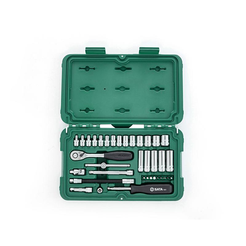 SATA 36-Piece Socket Ratchet Wrench Set