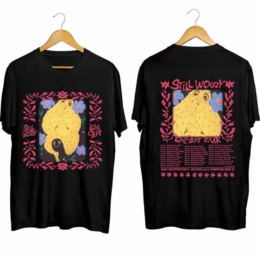 Still Woozy Loveseat Tour 2024 Double Sided T-Shirt - Men's Heavyweight Fan Shir