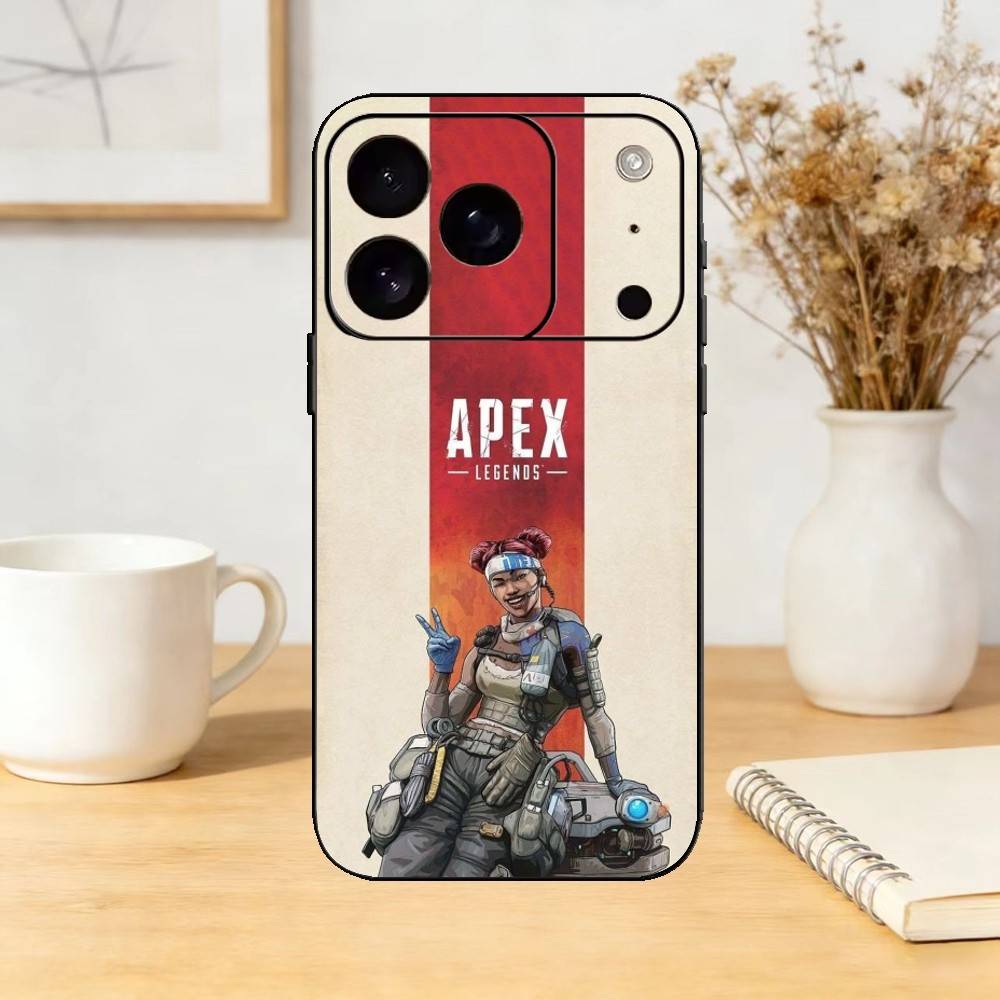 Video Game A-Apex L-Legends Phone Case Silicone black Soft For IPhone 17,16,15,14,13,12,11,SE,Plus Pro Max
