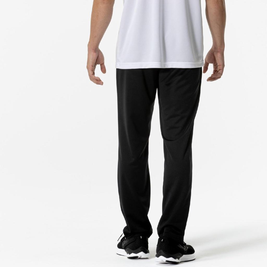 NaviDry Training Knit Long Pants and UV UPF Size L Men's Wear, Shorts, Moisture-Wicking, Quick-Drying, Protection, 15, Black/Silver, (Product Code