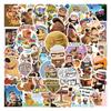 50PCS Pixar Up House Cartoon Stickers for Journals, Water Bottles, and Computers - Waterproof Decorative Stationery Set
