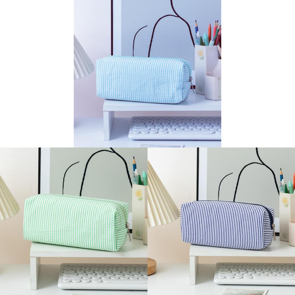 Bubble Yarn Pencil Case With Large Capacity For Students And Travel Organization