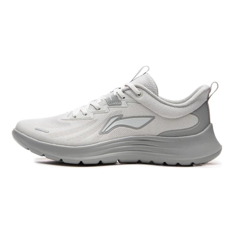 Li-Ning Light Feather Men s Low Top Running Shoes Grey ARSW117-1 39