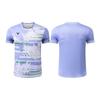 Quick-Dry Badminton Shirt Men Women Kids Short Sleeve Sport Tee Breathable Team Uniform Club Bulk Order