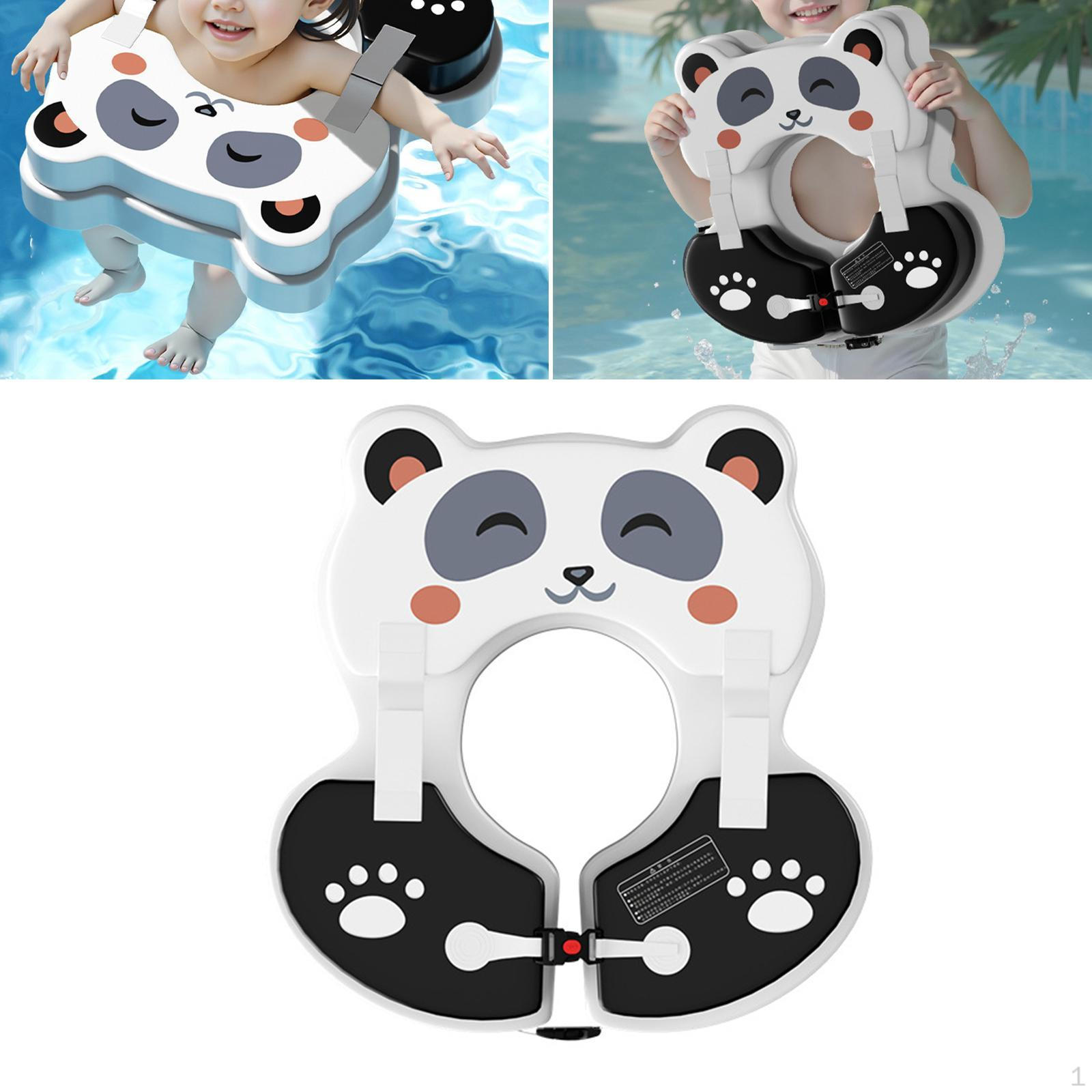 

Swim Ring Solid Infant Float for Baby Children Age of 4 Months Close eyes
