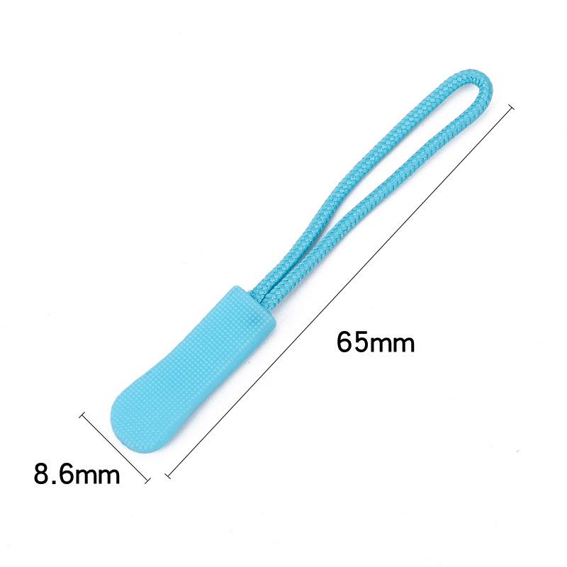 Zipper Puller and Tail Rope: Anti-Slip Nylon Accessories for Bags, Clothes, and Backpacks
