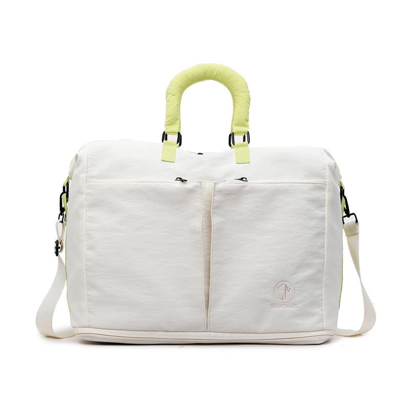New large-capacity multi-functional travel bag women's wet and dry fitness bag portable business trip boarding luggage