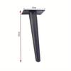 4pcs 15cm/5.9inch Sofa Legs Round Solid Metal Furniture Legs Sofa Replacement Legs Perfect Mid-Century Modern Sofa Couch Bed Coffee Table