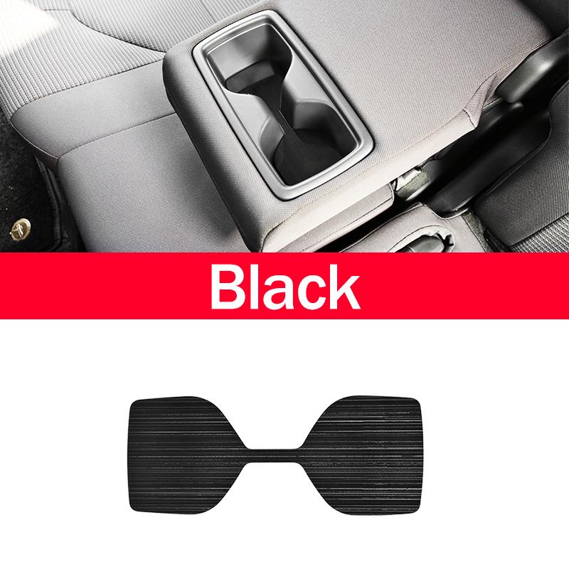 Pentru Toyota Highlander XU70 Kluger 2020 2024 2024 2024 Inox Auto Rândul Din Spate Suport Pahar Apă Covoraș Pad Decorație Accesorii