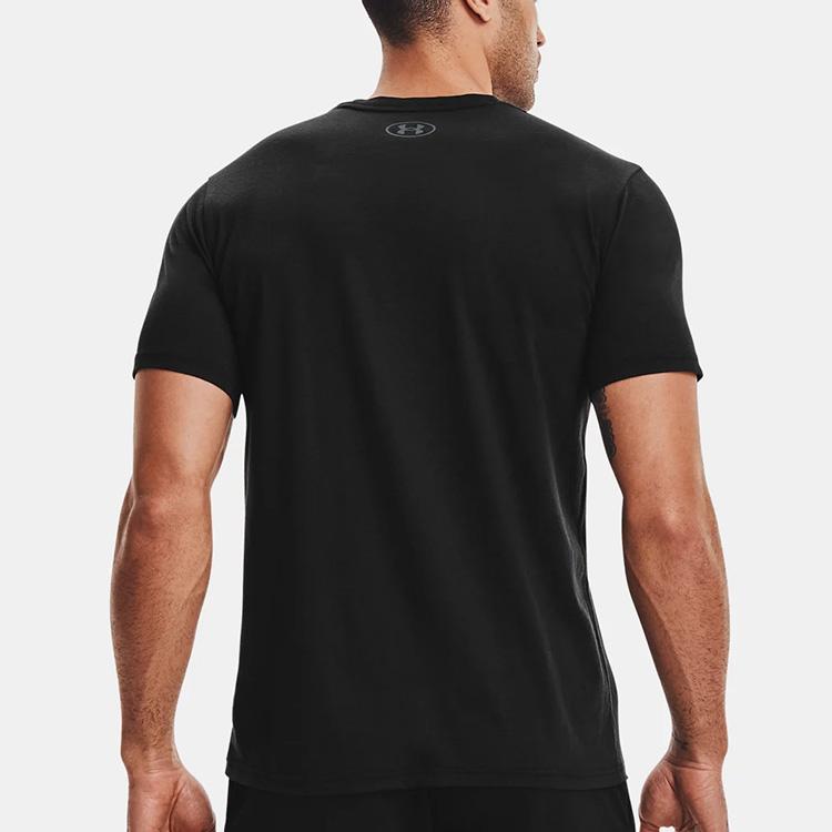 Under Armour Johnson Series Training T-Shirt Men Tops Black 1361733-001