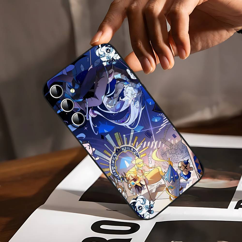 C-Cookie R-Run K-Kingdom Phone Case For Samsung S24, S25 22,30,Note20,Lite,Ultra,5G,Plus,FE Black Cover S235G