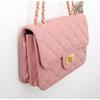Trendy Hollow Chain Crossbody Bag With Lock Closure For Women
