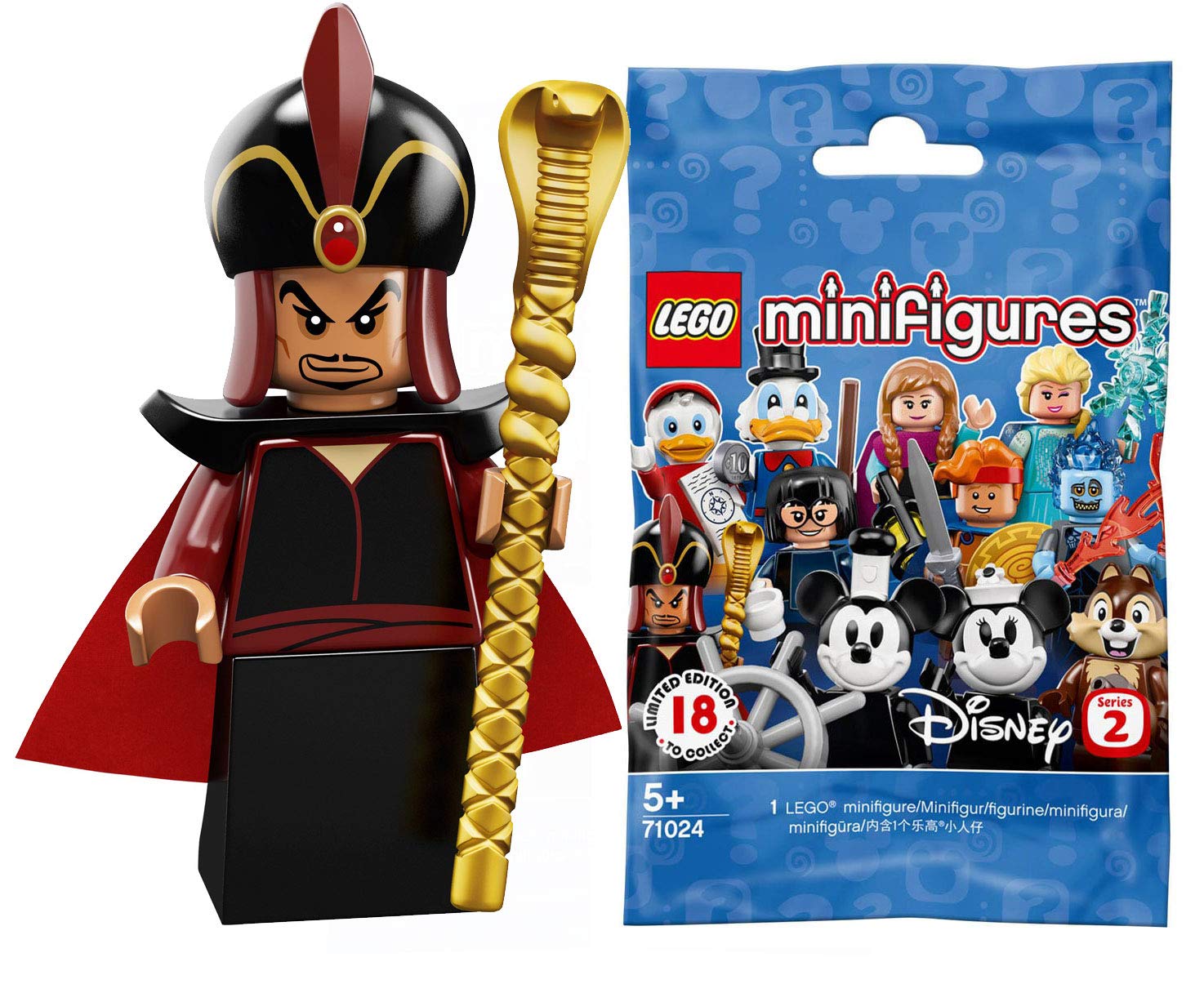 

LEGO Disney Series 2 Minifigure Jafar (Aladdin) - Unopened [71024-11]