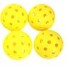 12pcs Pack Indoor Pickleball Balls 26 Holes Training Pickleball Accessories 74mm Standard Home Pickle Ball Balls