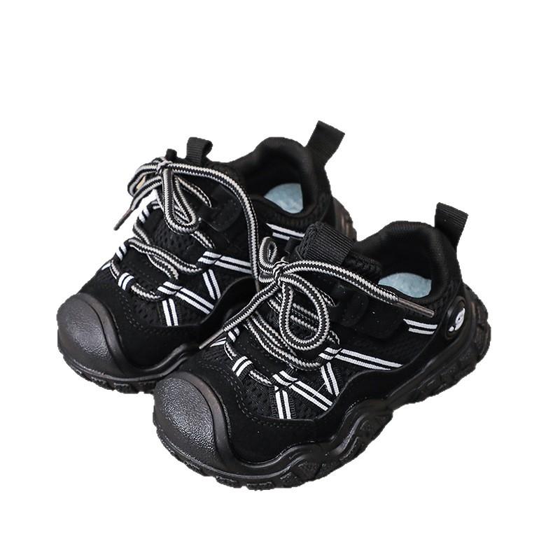 Kids Spring Breathable Mesh Sneakers Boys Tire Sole Running Shoes Girls Dad Shoes
