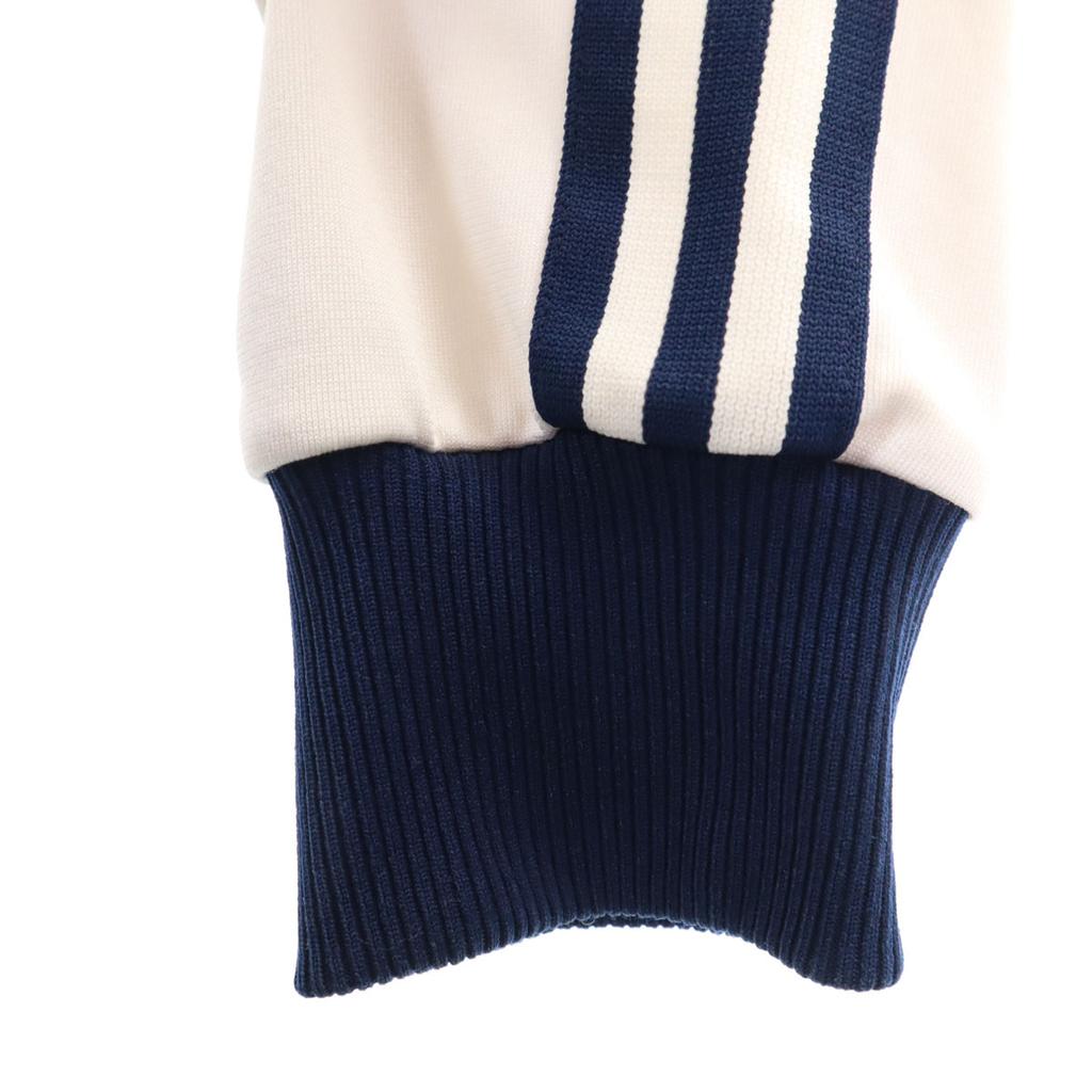 adidas 70s West German Tag Vintage Track jacket M white Descente jersey Men's Used