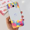 For Samsung Galaxy J5 2016 J7 2016 Phone Case Smiling Astronaut Painting Clear Housing On Samsung J7 2016 J 5 7 Galaxy Bumper