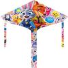 2026 Easy-Fly 1 Meter Diamond Rainbow Kite: Perfect for Beginners, Hot Selling