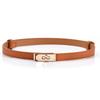 Contemporary Waist Adjustable Belt With Sleek Metal Buckle For Elegant Dresses In Colors Fall